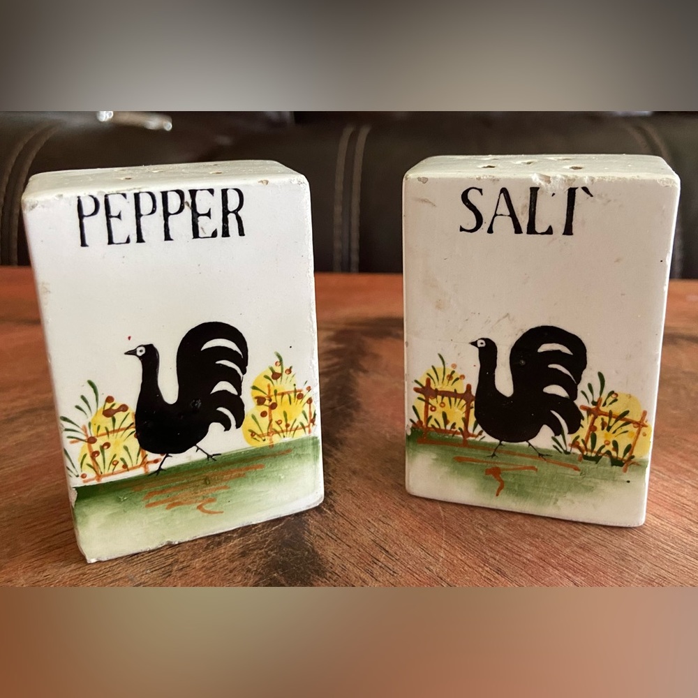 Vintage Salt and Pepper Set